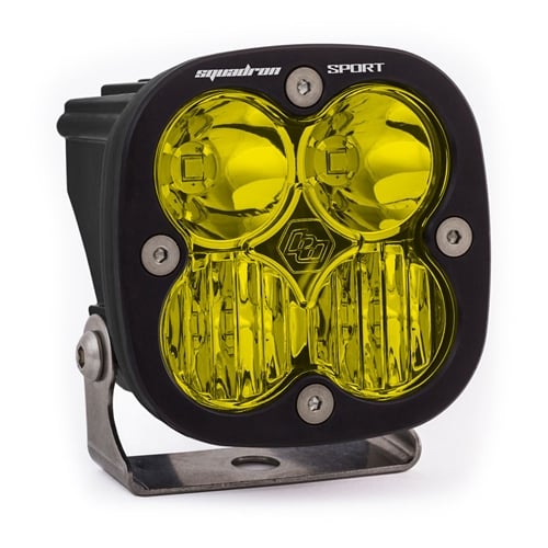 Baja Designs Squadron Sport LED Light - Amber Lens – Diesel Power