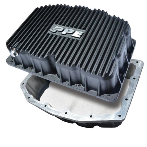 PPE 314052120 Heavy-Duty Cast Aluminum Engine Oil Pan (Black) 11