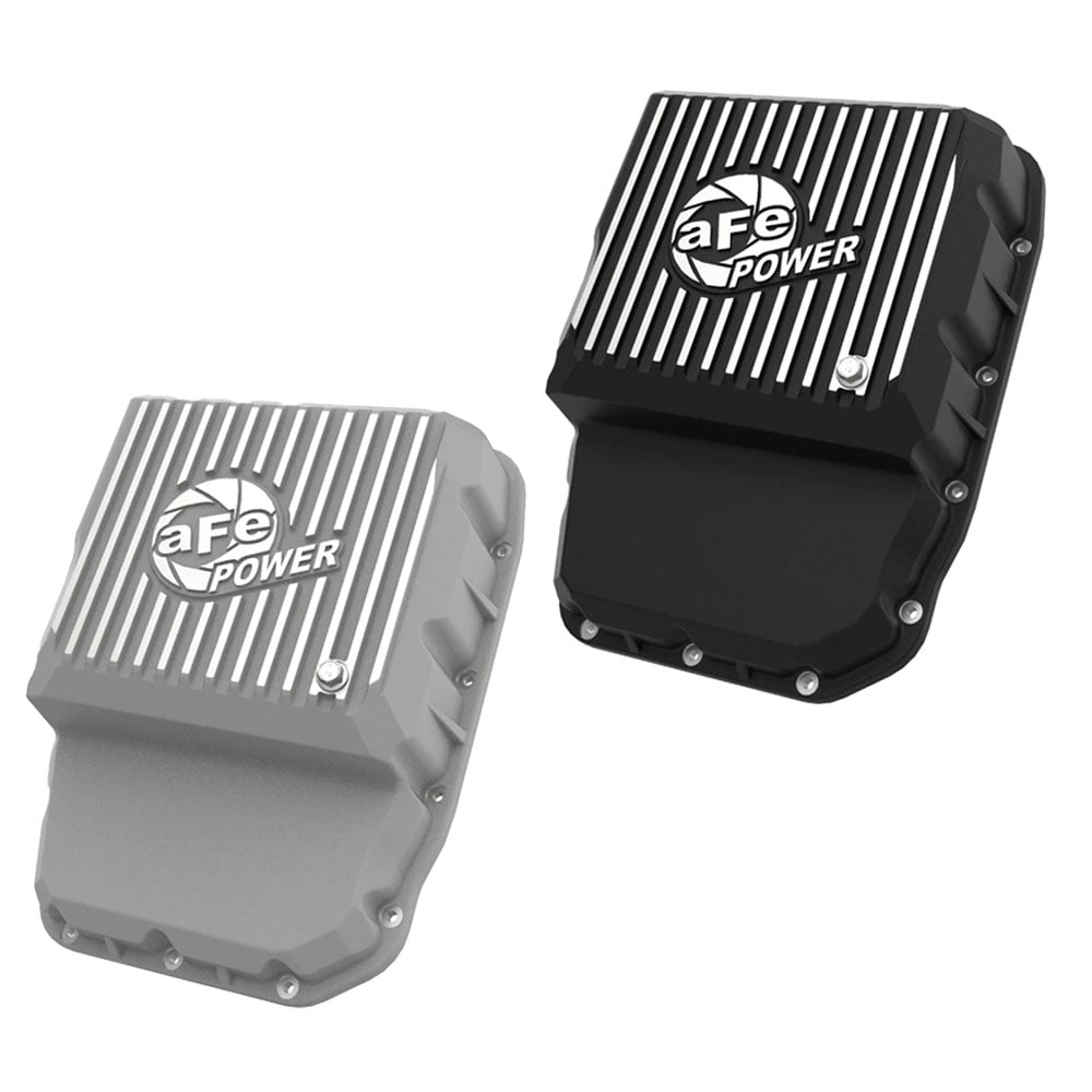 AFE High Capacity Finned Transmission Pan 13-23 Ram 6.7L Cummins