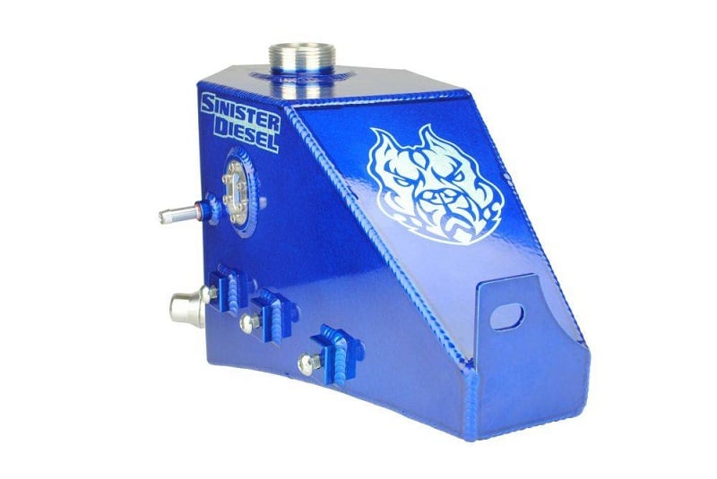 Sinister Diesel Coolant Reservoir Degas Bottle 08-10 6.4L Ford