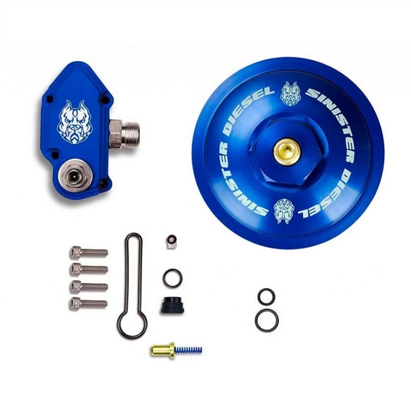 Sinister Blue Spring W/Adjustable Spring Housing & Filter Cap 03