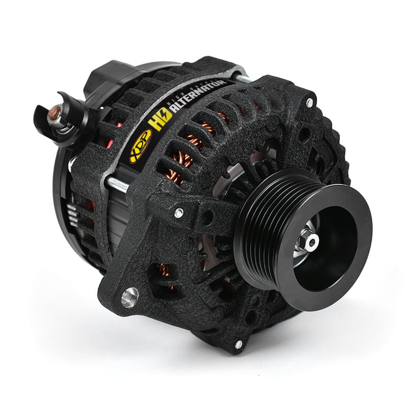 XDP XD354 Wrinkle Black HD High Output Alternator 07.5-20 Ram 6.7L