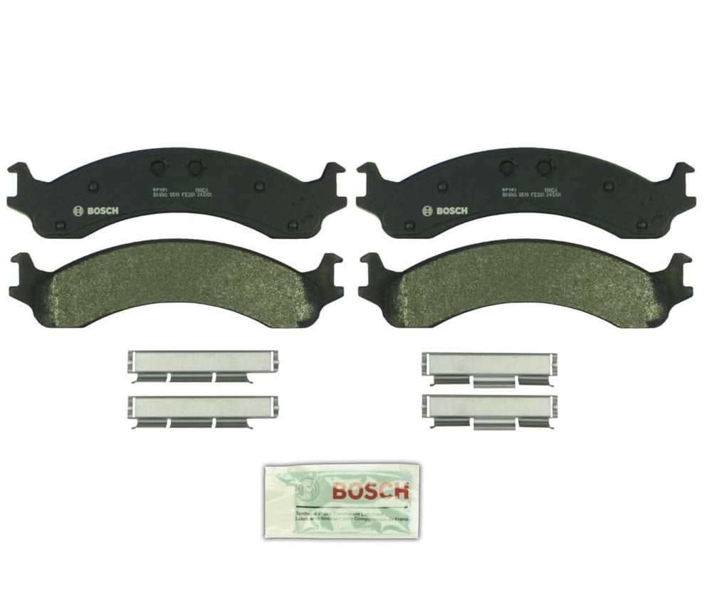 Bosch QuietCast Semi-Metallic Front Brake Pads 02 Dodge 2500 With