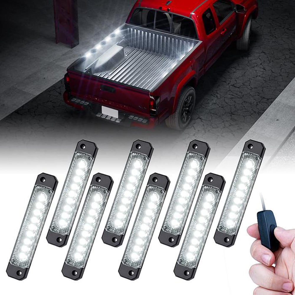 Auto Caravan Interior Lighting ROYFACC 60 LED Car Interior Light Kit - Bright  White Dome Lighting For Vans \u0026 Trucks Truck Interior Led Lights, image size:1000x1000