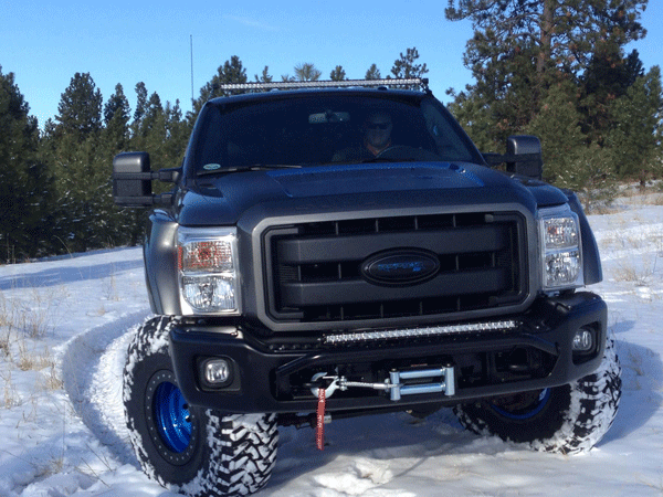 Ford f250 winch kit #8