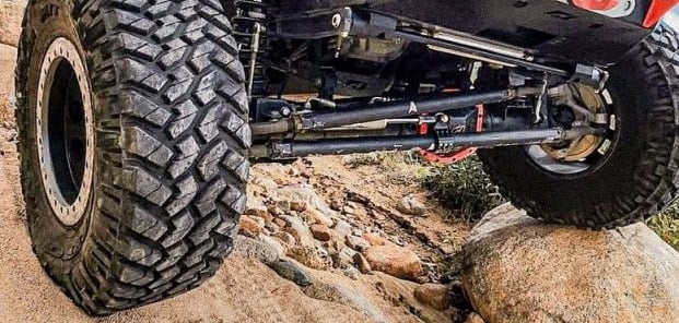 a closeup of apex suspension