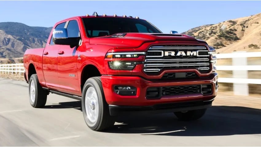 red 2025 Ram 2500