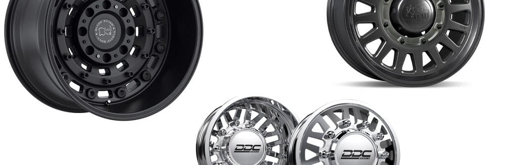 selection of wheels for Ram trucks