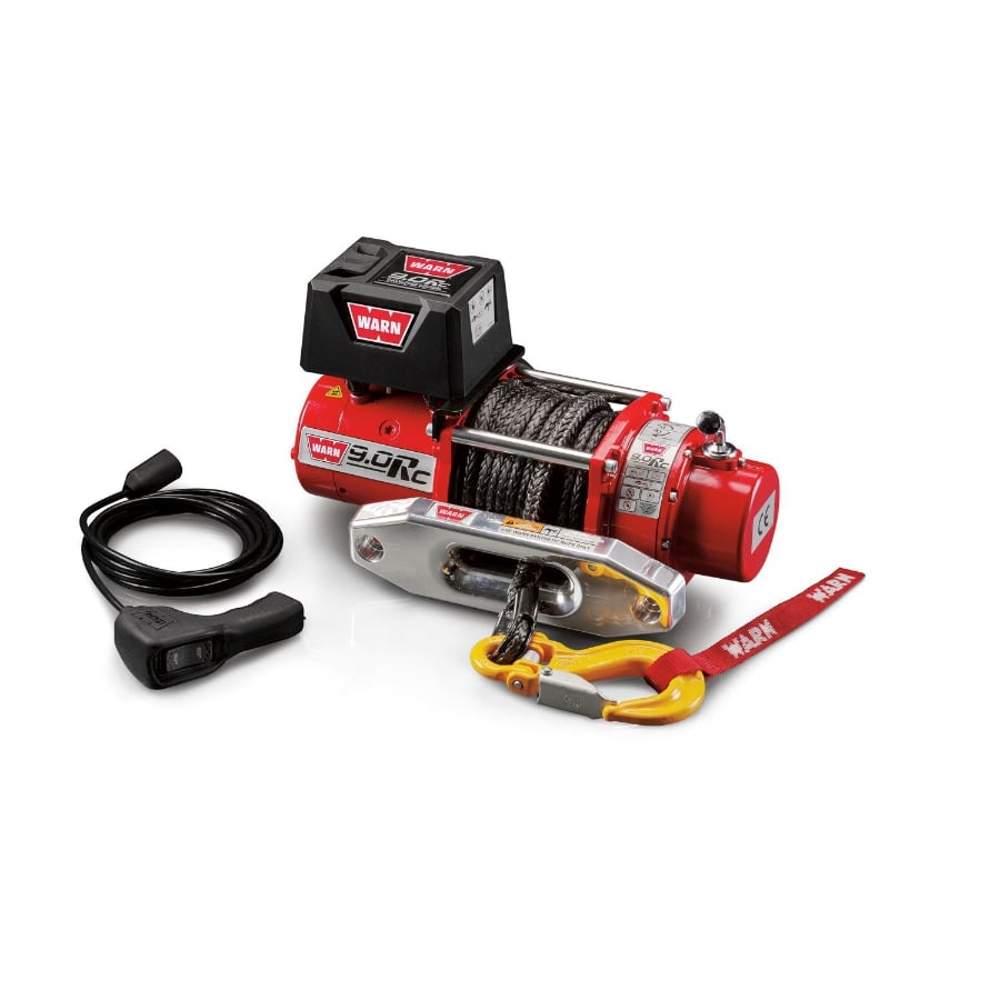 Warn 9.0Rc Ultimate Performance Series Winch 9,000lb with Synthetic Rope