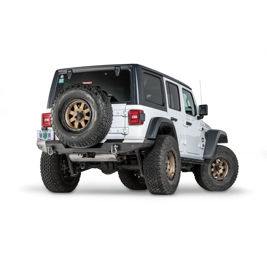 Warn Elite Series Rear Bumper for 20-23 Jeep Wrangler JL