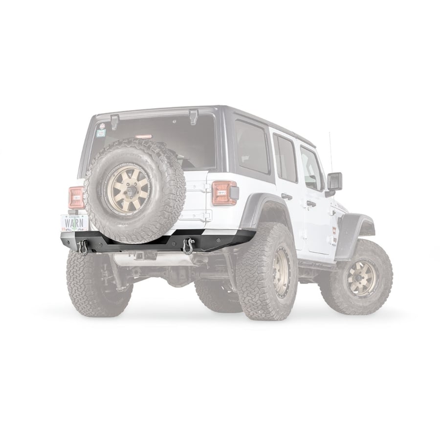 Warn Elite Series Rear Bumper for 20-23 Jeep Wrangler JL