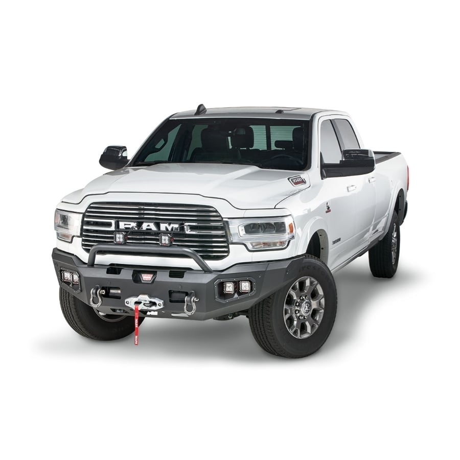 Warn Ascent Front Winch Bumper for 19-23 Ram 2500 and 3500