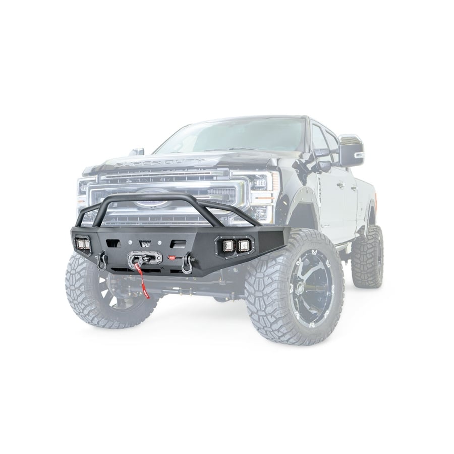 Warn Ascent HD Front Winch Bumpers for 19-22 Ford F-250 and F-350
