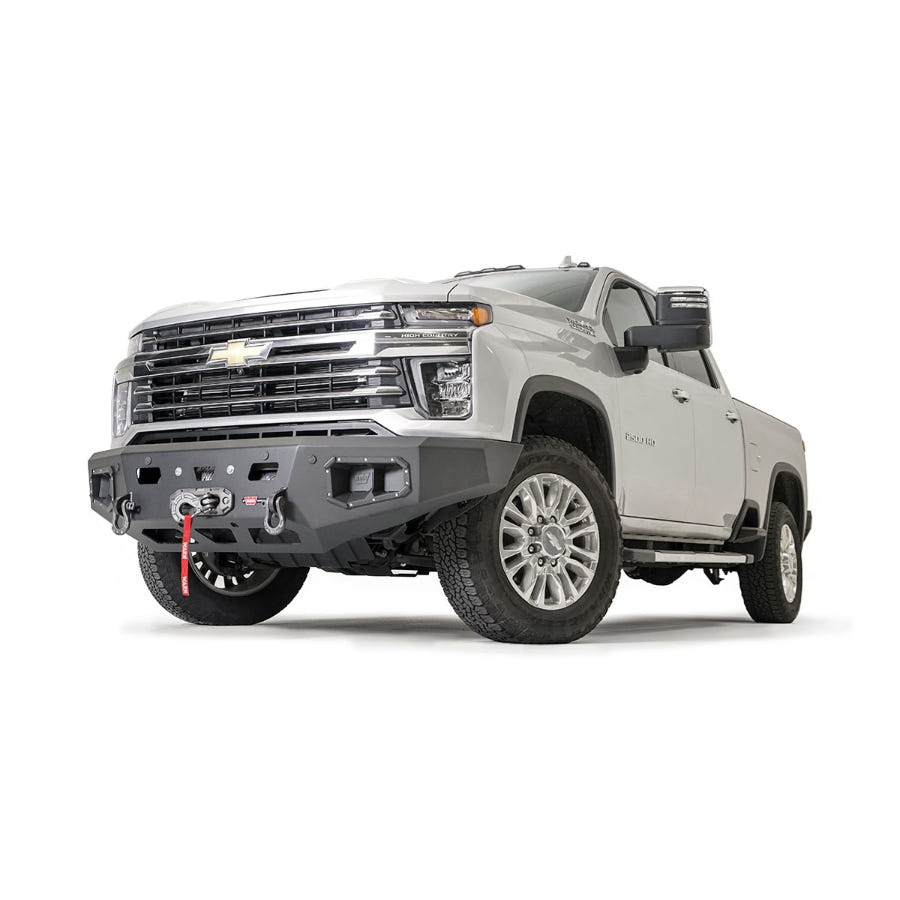 Warn Ascent HD Front Winch Bumpers 20 23 Chevrolet 2500HD/3500