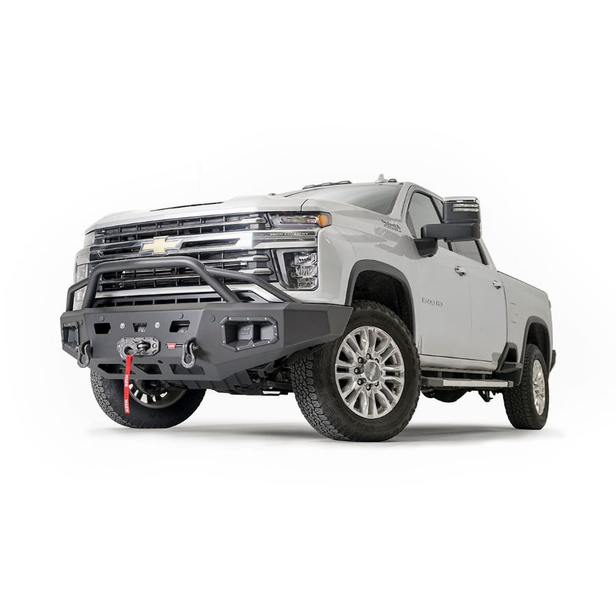 Warn Ascent HD Front Winch Bumpers 20 23 Chevrolet 2500HD/3500