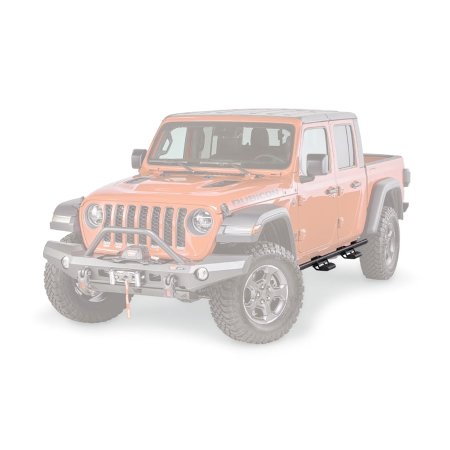 Warn Rock Sliders for 20-23 Jeep Gladiator JT
