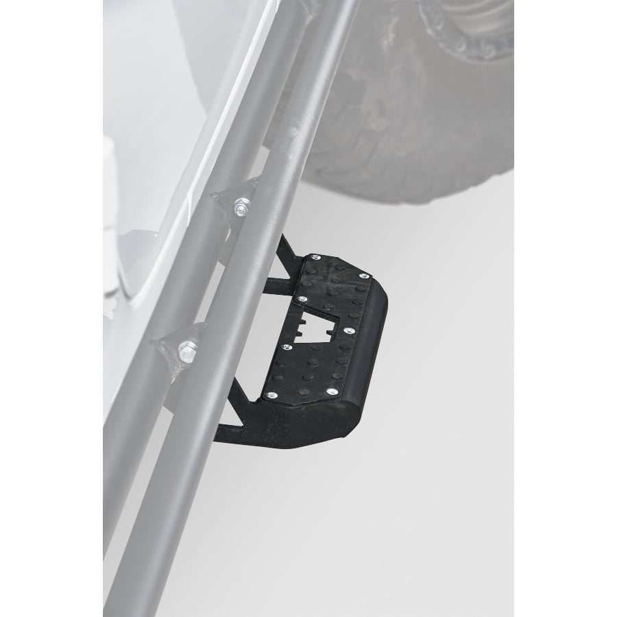 Warn Bolt-on Steps Kit 2 Steps For Warn Rock Sliders for 20-23 Jeep Wrangler and Gladiator JL and JT