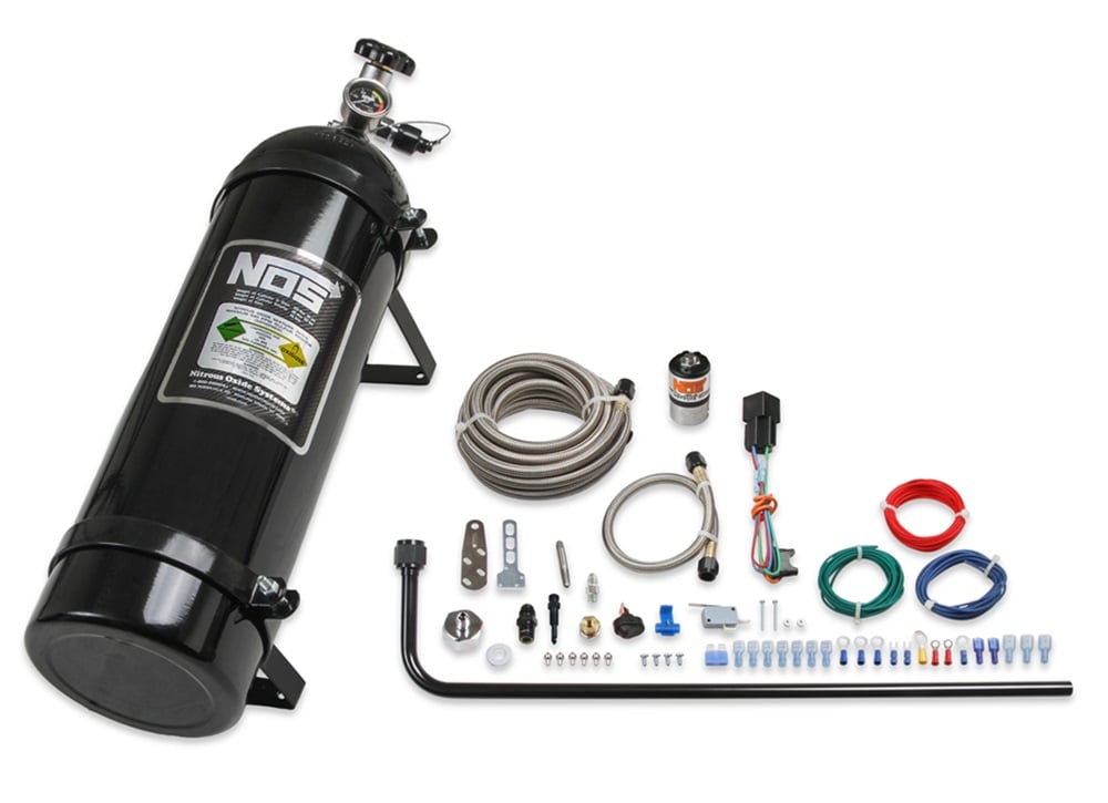 NOS Diesel Nitrous Dry System With 15 lb Blue Or Black Bottle