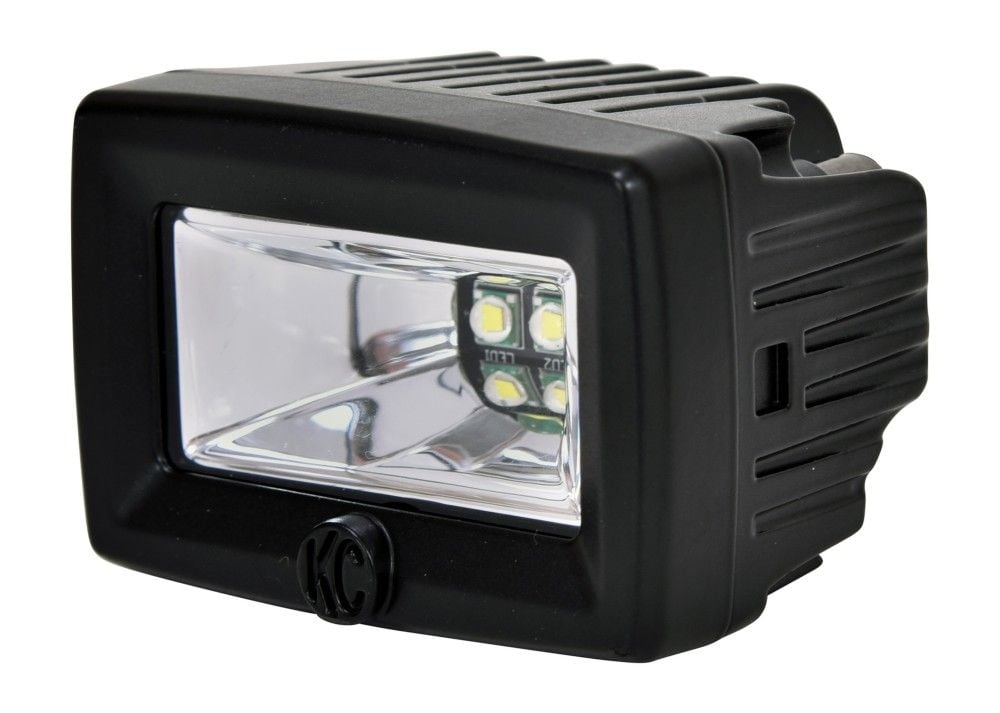 KC HiLiTES C Series 2" LED Flood Beam Light Pair Pack System