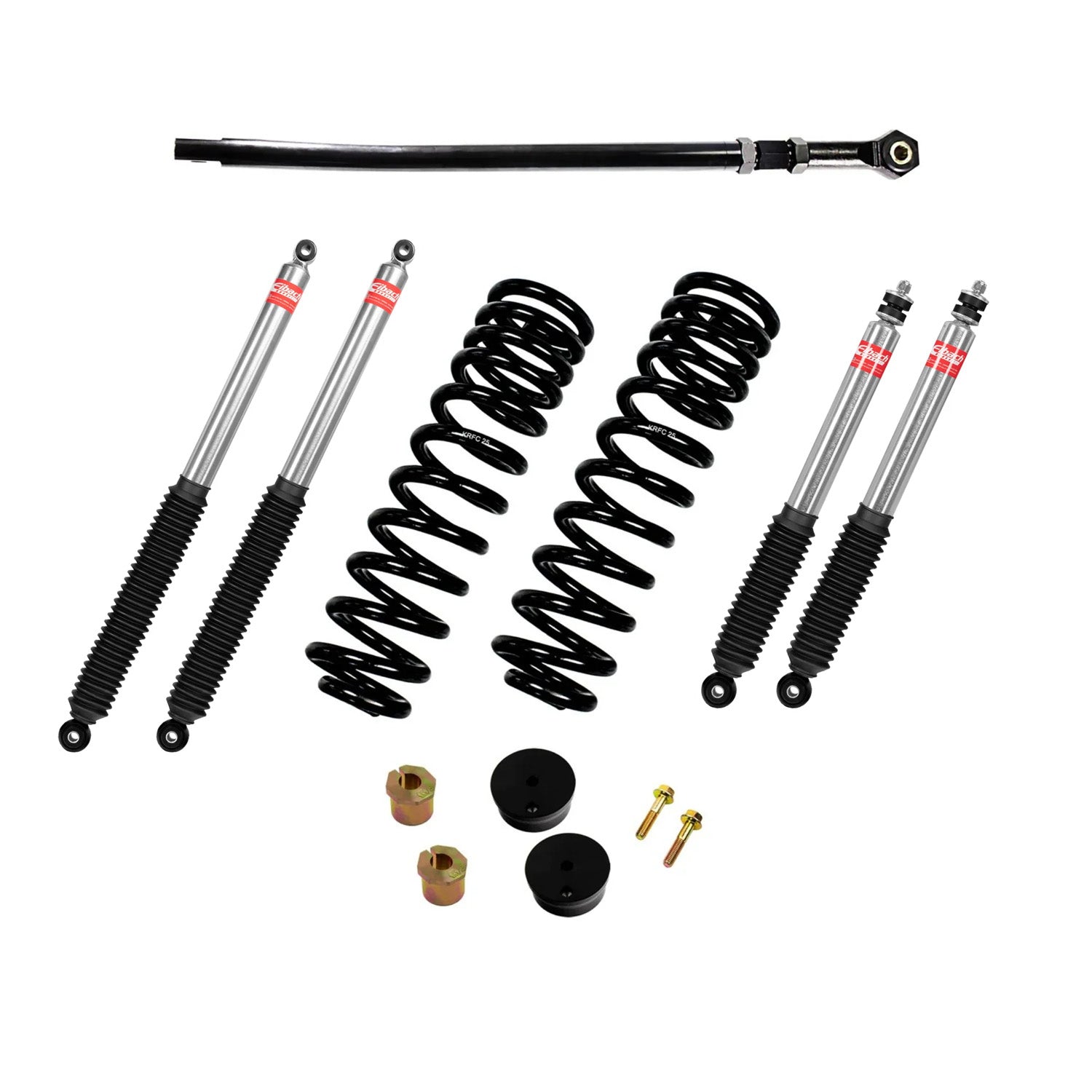 Kryptonite Stage 2 Leveling Kit With Eibach Shocks 05-16 Ford F-250/F-350 SuperDuty Powerstroke