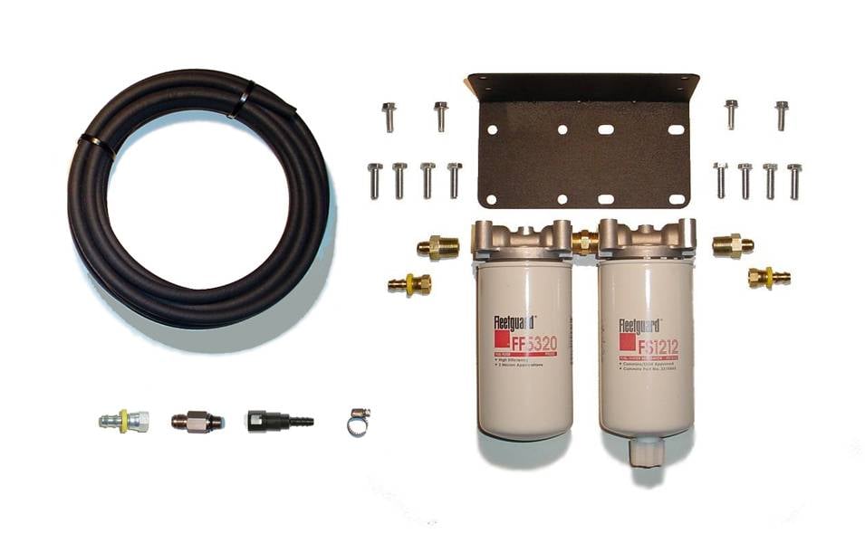 Glacier Diesel Power Fuel Filter System for 07.5-18 Dodge 6.7L Cummins