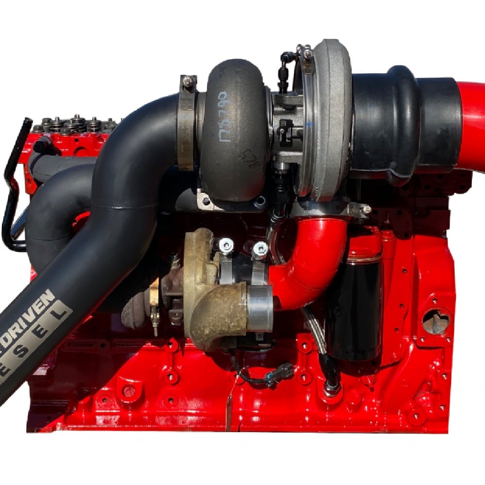 Power Driven Diesel S476SX-E Compound Turbo Kit for 03-07 Dodge 5.9L Cummins