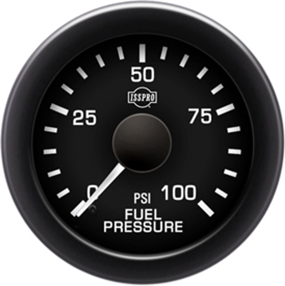Isspro EV2 8-volt Mechanical Fuel Pressure Gauge R16000-Style for 92-97 Ford F-250 and F-350