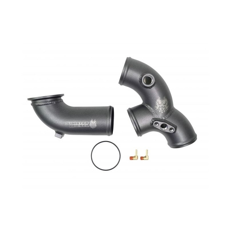 Sinister Diesel Intake Elbow Kit 99.5 03 Ford 7.3L Powerstroke