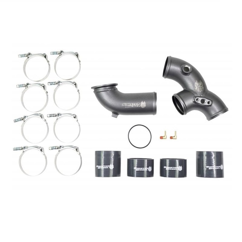 Sinister Diesel Intake Elbow Kit 99.5 03 Ford 7.3L Powerstroke