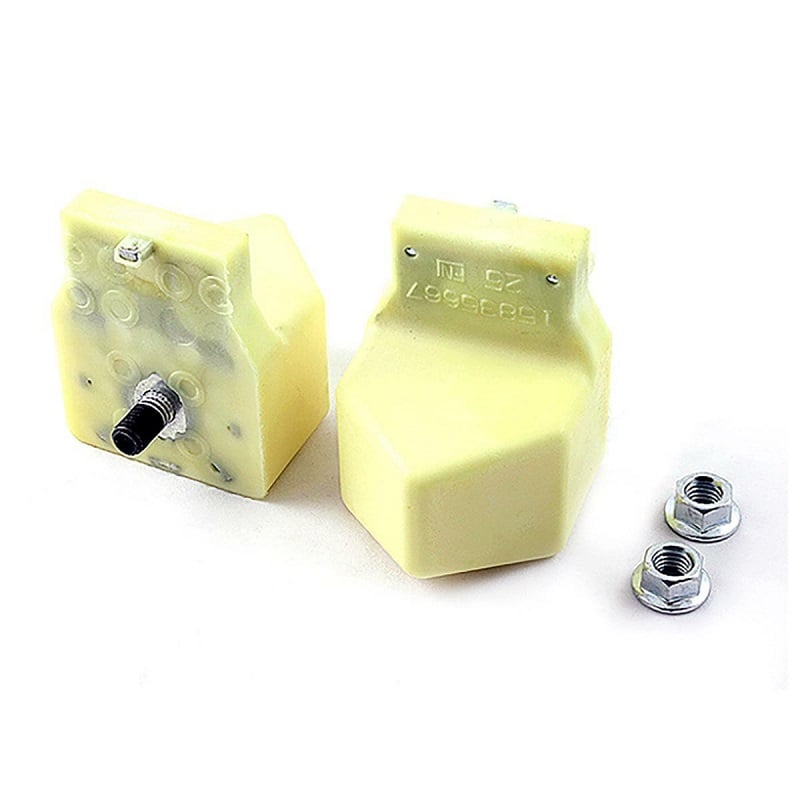 Merchant Automotive Front Lower Control Arm Off-Road Bump Stop Kit for 01-10 GM 6.6L Duramax
