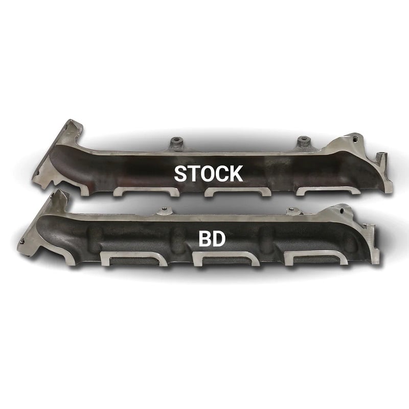 BD High Flow Thick Wall Passenger Side Exhaust Manifold Kit for 11-19 6.7L Ford Powerstroke