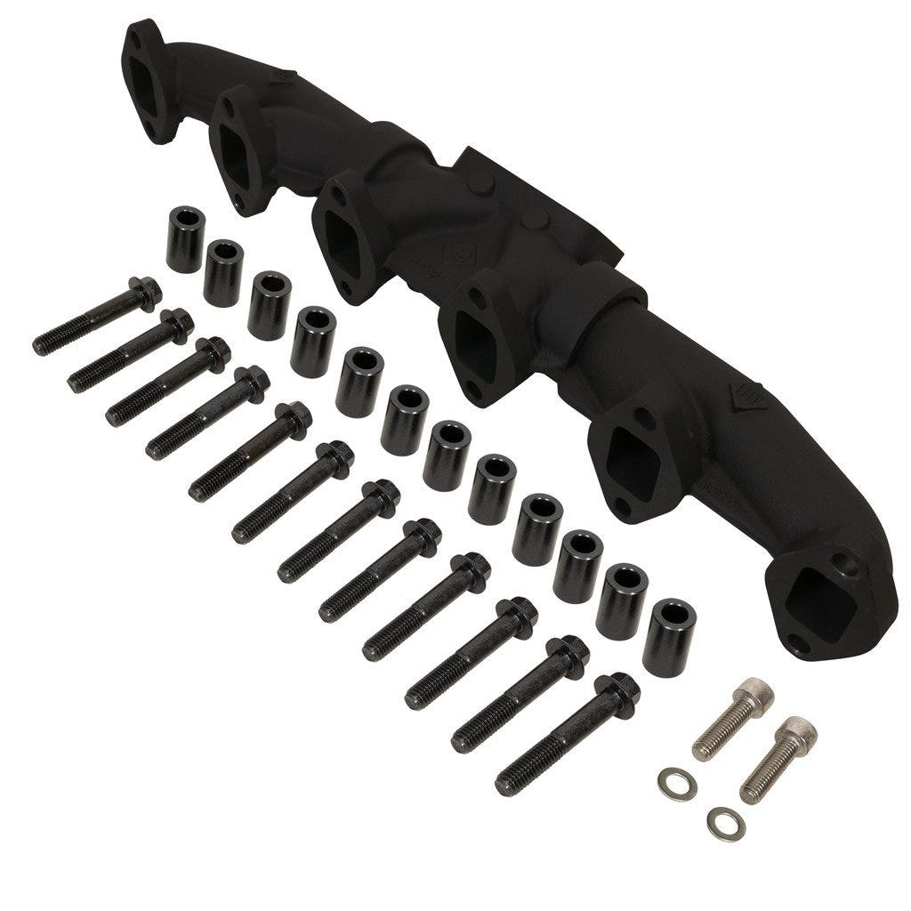 BD 3 Piece Pulse Exhaust Manifold 88 98 Dodge 5.9L Cummins 12V 1045948