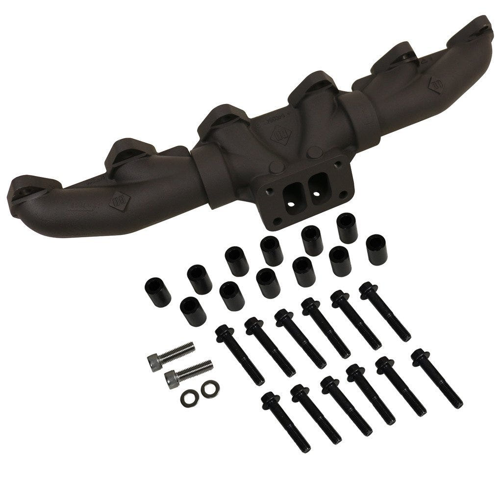 BD 3 Piece Pulse Exhaust Manifold 88 98 Dodge 5.9L Cummins 12V 1045948