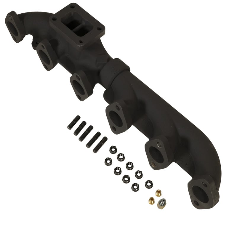 BD 2-Piece 6.7L Exhaust Manifold Stock Turbo Flange for 07.5-12 Ram 6.7L Cummins Cab &amp; Chassis