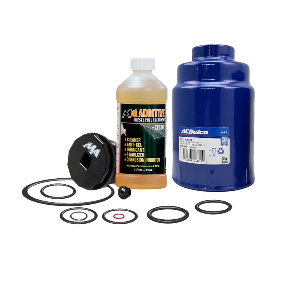 Merchant Automotive Fuel Filter Head Rebuild Kit for 11-16 GM 6.6L Duramax LML