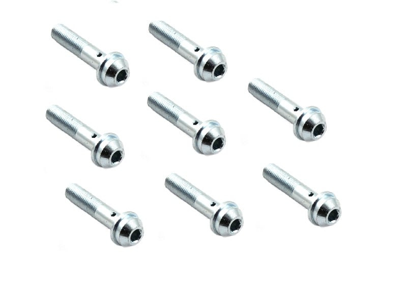 Merchant Automotive 10491-8 HD Injector Return Line Bolts at Injector for 01-04 6.6L GM Duramax LB7