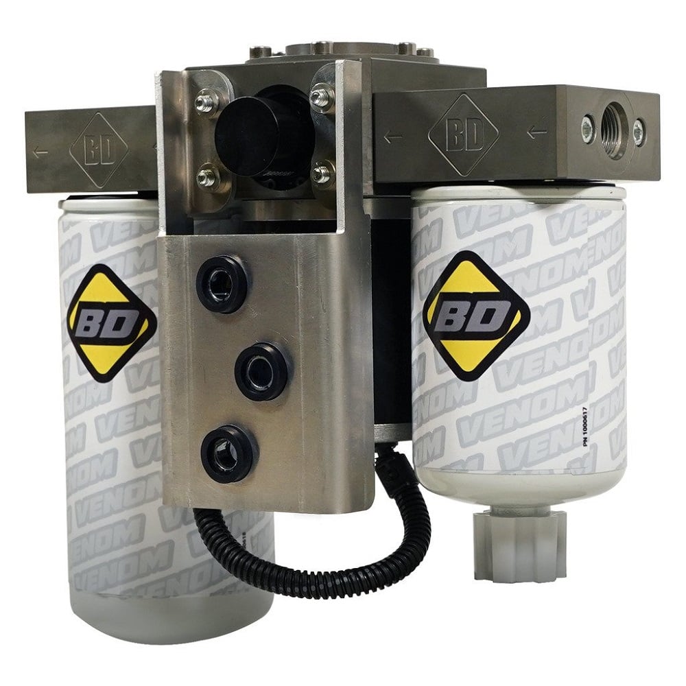 BD Venom Fuel Lift Pump with Filter and Separator 01-10 6.6L GM