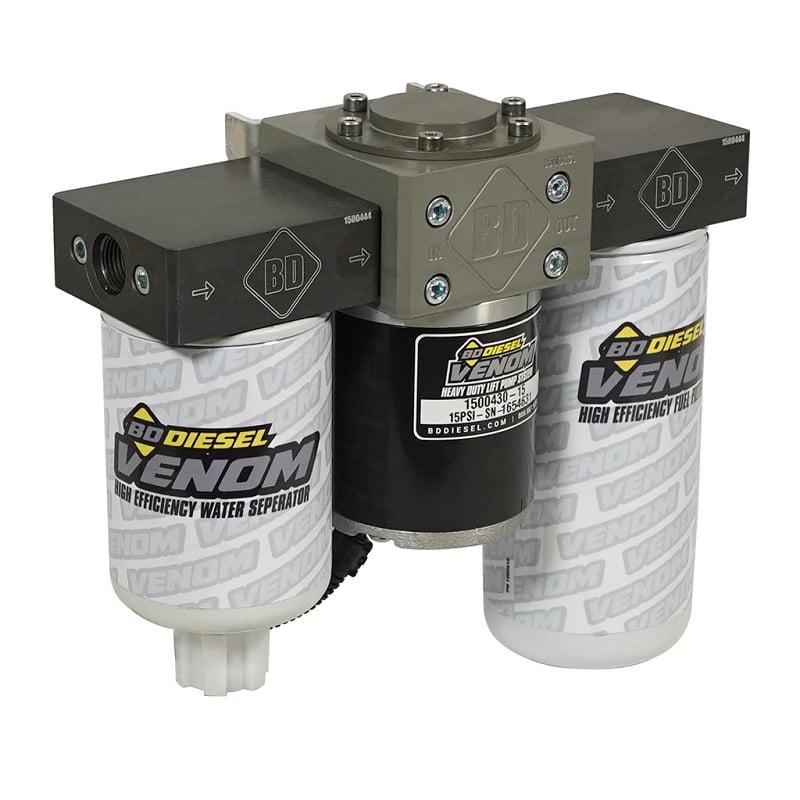 BD Venom Fuel Lift Pump with Filter and Separator for 03-04.5 Dodge 5.9L Cummins