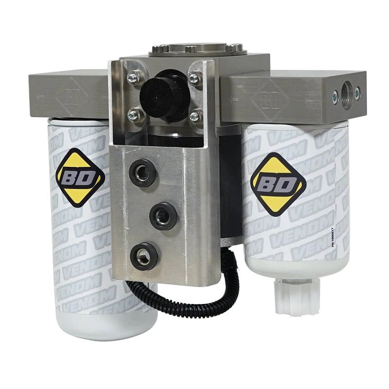 BD Venom Fuel Lift Pump with Filter and Separator 05-12 Dodge 5.9L
