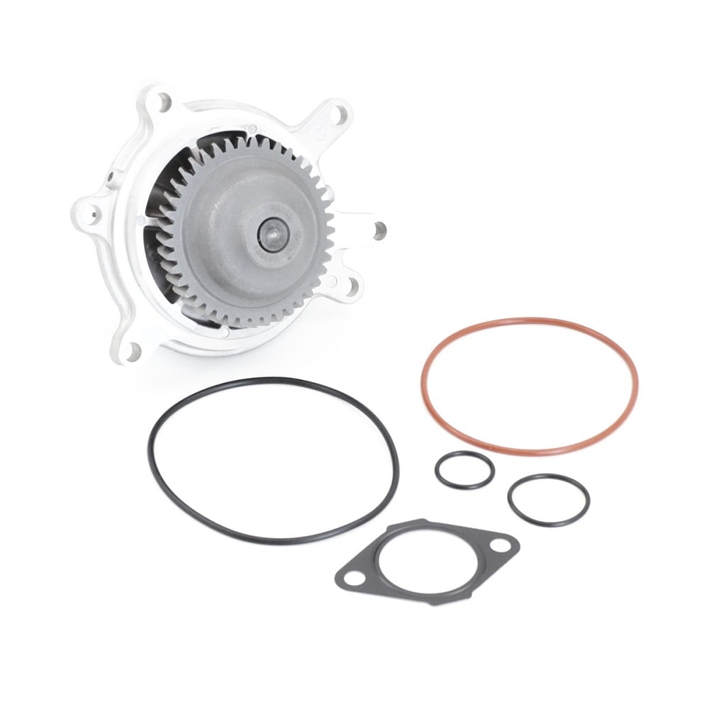 Merchant Automotive Water Pump with Gaskets and O-Rings for 01-05 6.6L GM Duramax