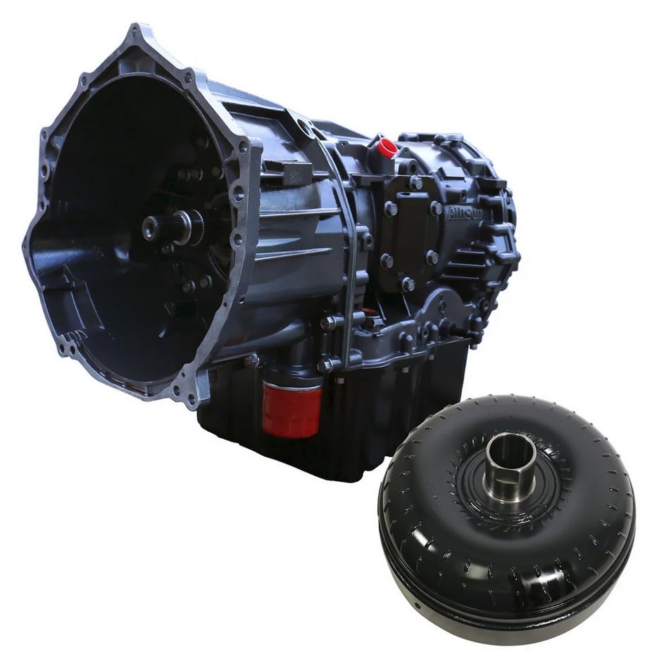 BD TorqueMaster Allison 1000 Transmission &amp; Torque Converter Package w and Shaft for 01-04 LB7 Duramax 4WD