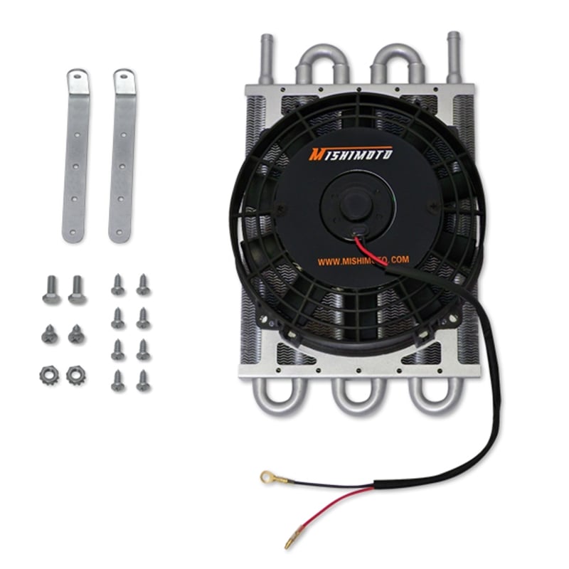 Mishimoto Heavy Duty Transmission Cooler with Electric Fan - Universal
