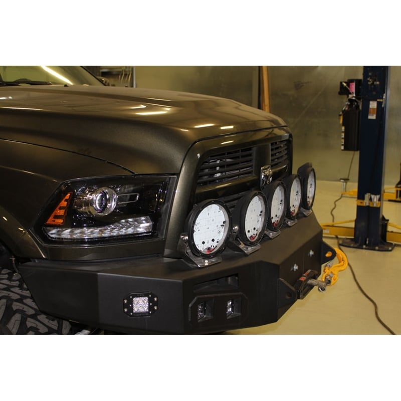 Black Projector Headlights For 2013-2015 Ram 1500/2500/3500 – Halogen Pair