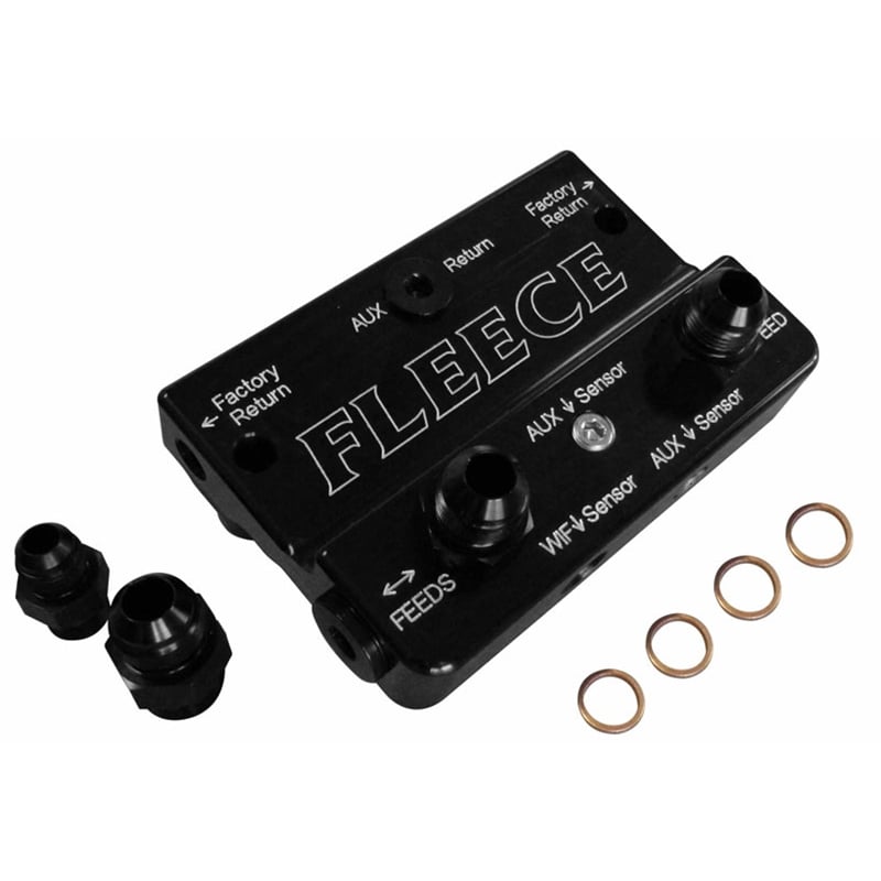 Fleece Fuel Distribution Block for 10-18 6.7L Cummins
