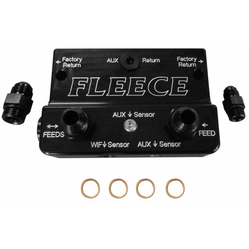 Fleece Fuel Distribution Block for 10-18 6.7L Cummins