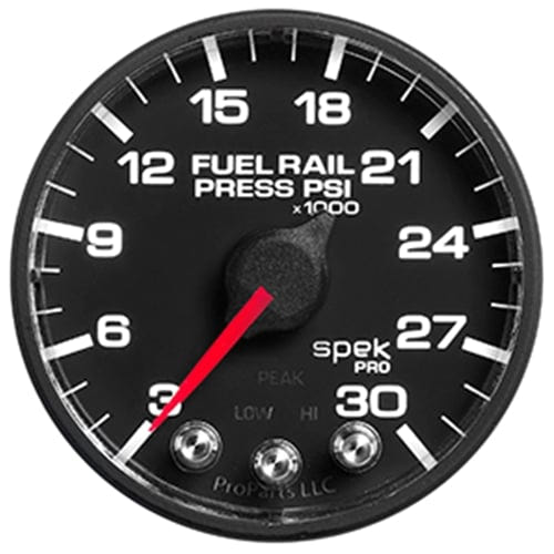Auto Meter Spek Pro Rail Pressure Gauge for 03-07 Cummins and for 01-05 Duramax