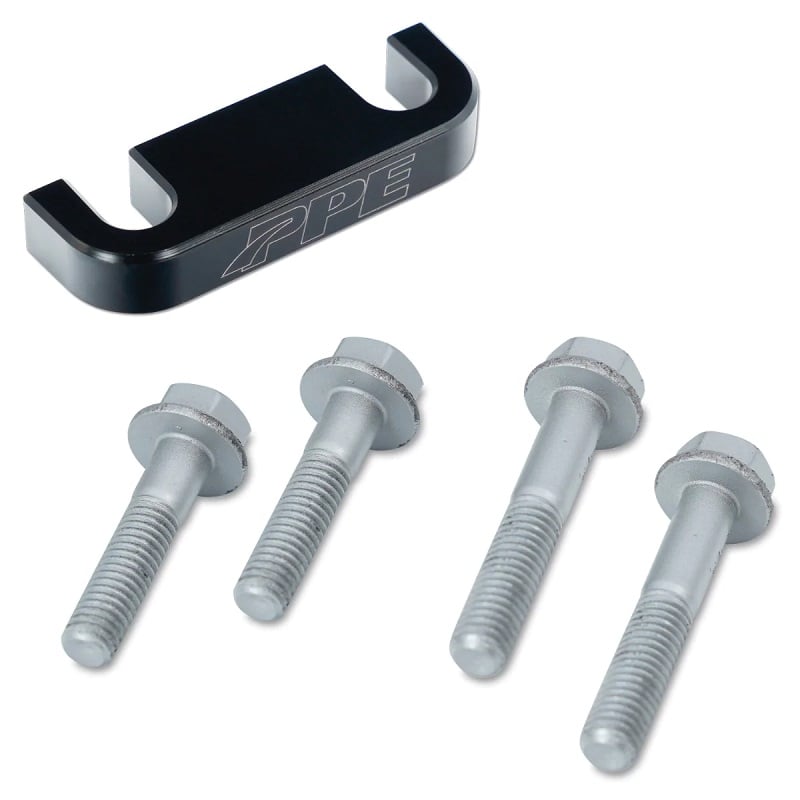 PPE 113059320 Fuel Filter Mount Spacer Kit for 01-10 GM 6.6L Duramax