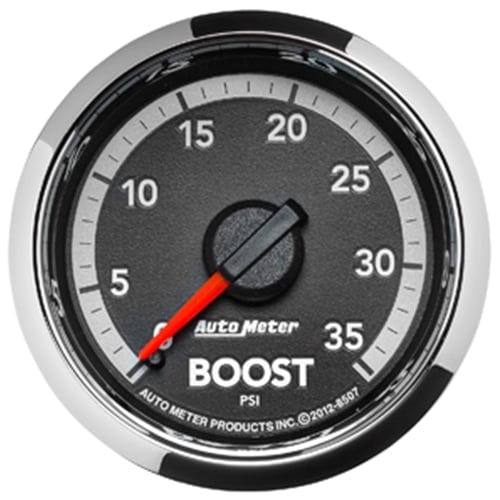 Auto Meter "Factory Match" Boost Gauge 3 Pressure Range Options Gauge 4th Gen Ram