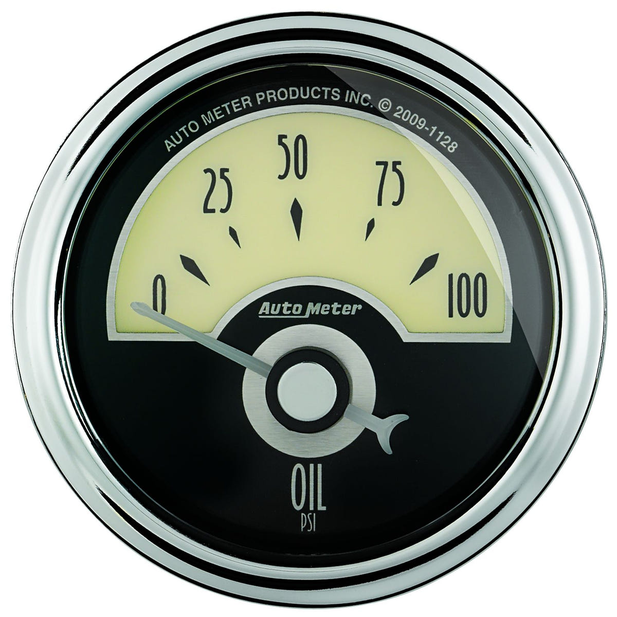 Auto Meter Air Core 0-100 PSI Cruiser AD Oil Pressure Gauge
