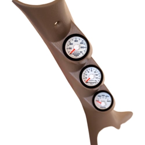 Auto Meter Factory Match Triple Pillar Gauge Kit EGT, Boost, Trans for 03-09 Dodge 5.9L and 6.7L Cummins